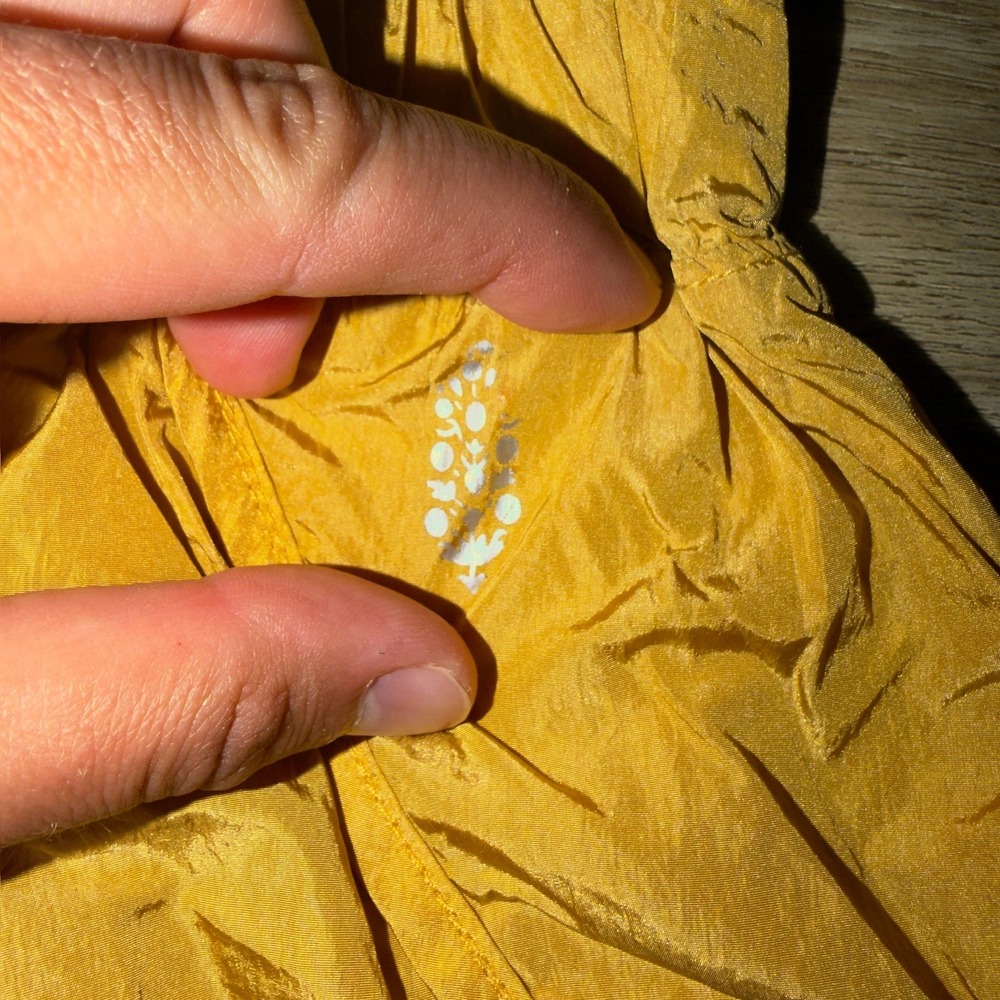 FP Movement The Way Home Shorts Mustard Yellow High Waist Smocked Athletic XS - Picture 5 of 8